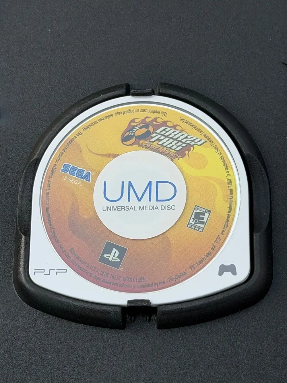Crazy Taxi Fare Wars Sony PSP UMD Game Disc Only SEGA